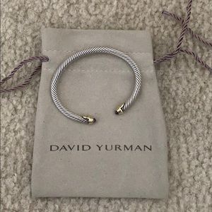 David Yurman Extra Small Amethyst Cable Bracelet